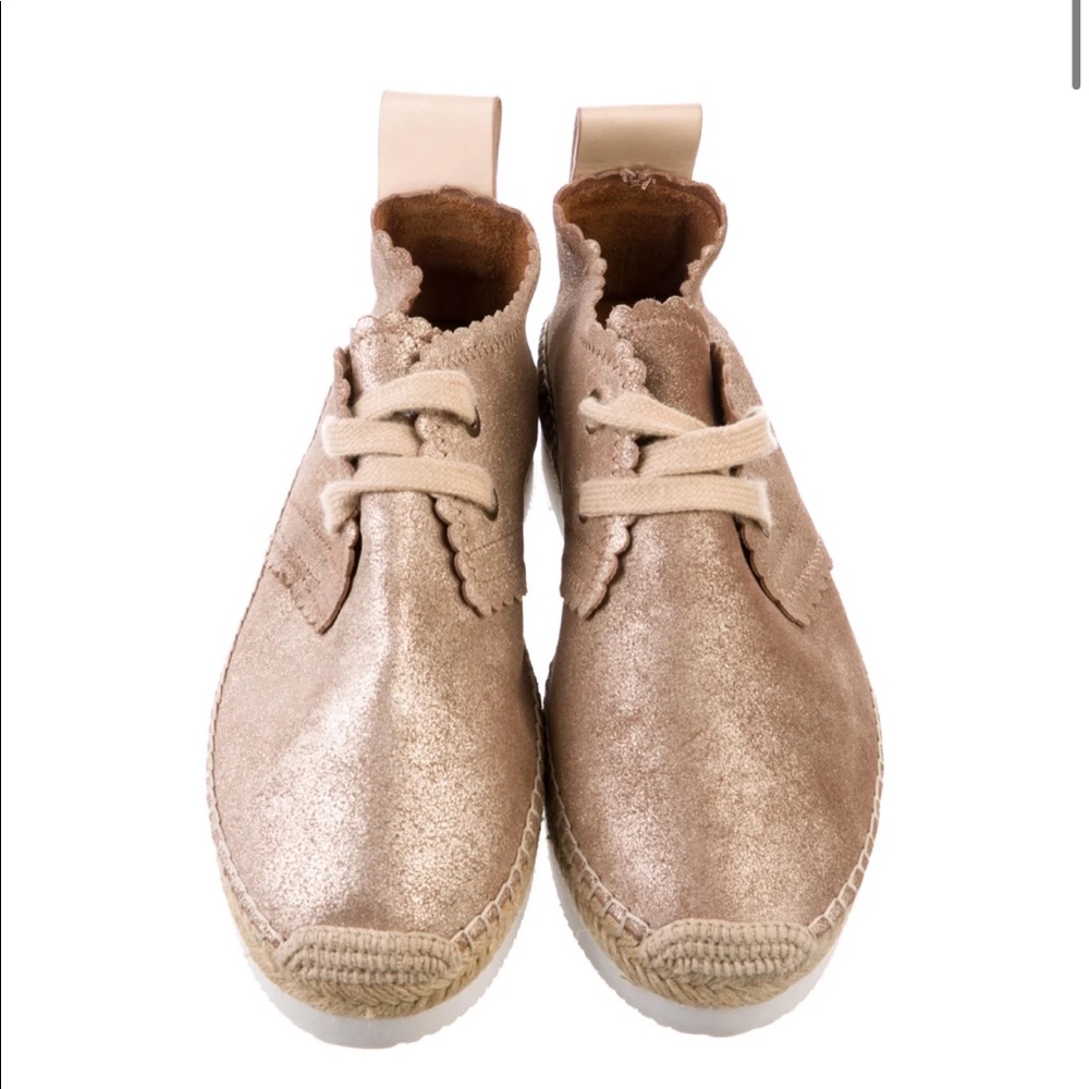 See by Chloé Low Top Espadrille Sneakers - size 39